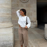 Valentine Suede Bermudas