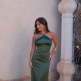 Oasis Dress in Green