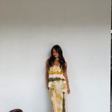 Aitana Dress in Green