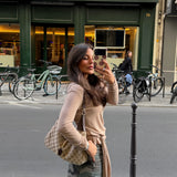 Cashmere Long Sleeve in Taupe