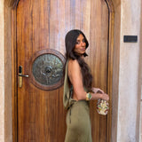 Riad Dress in Green