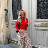 Soléne Sweater in Red