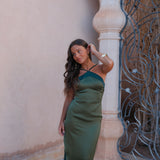 Oasis Dress in Green