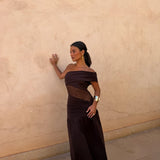 Dune Dress in Brown