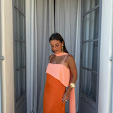 Joanna Dress In Orange