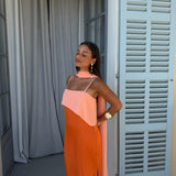 Joanna Dress In Orange