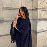 Amélie Cape in Navy
