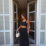 Sunflower set in Black