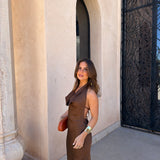 Alicante Dress Brown