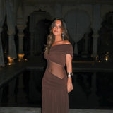 Dune Dress in Brown