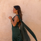 Triana Dress in Green