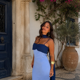 Zahara Dress in Blue