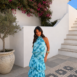 Amber Set in Blue