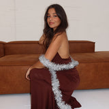 Hailey Dress in Brown