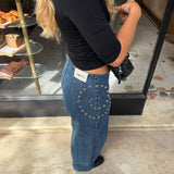 Manon Jeans in Dark Blue