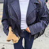 Your Moodboard Jacket in Navy Blue