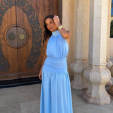 Paloma Dress in Blue