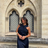 Triana Dress In Navy