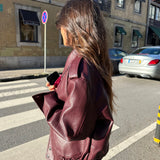 Barcelona Jacket in Burgundy