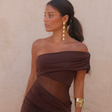 Dune Dress in Brown