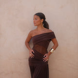 Dune Dress in Brown