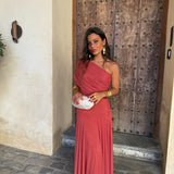 Toledo Dress in Light Terracota