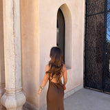 Alicante Dress Brown