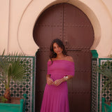 Toledo Dress in Fuxia