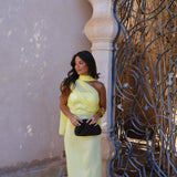Triana Dress in Yellow