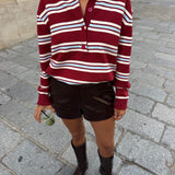 Bisou Red Polo