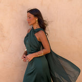 Triana Dress in Green