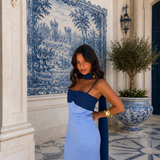 Zahara Dress in Blue