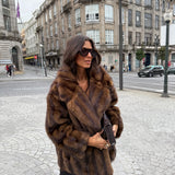 Vienna Oversize Fur Jacket