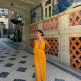 Aina Dress in Toasted Yellow