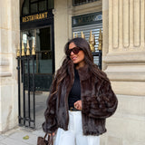 Royal Brown Fur Jacket