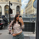 Zebra Long Sleeve Top