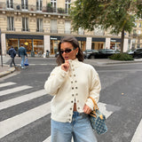 Mirage Cardigan in White