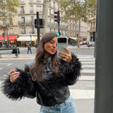 Amour Jacket with Crocodile Effect - Shipping/Envio from 16/11 to 20/11