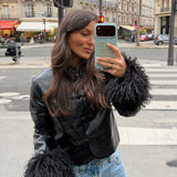 Amour Jacket with Crocodile Effect - Shipping/Envio from 16/11 to 20/11