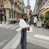 Minuit Fringe Jeans in Black - Shipping/Envio from 02/11 to 09/11