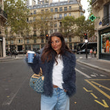 Nicole Coat in Blue - Shipping/Envio from 18/11 to 25/11