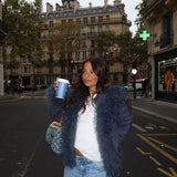 Nicole Coat in Blue - Shipping/Envio from 18/11 to 25/11