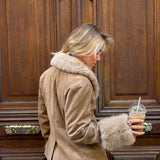 Carrie Suede and Fur Jacket - Shipping/Envio from 06/11 to 13/11