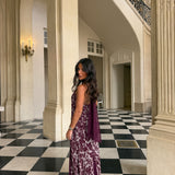 Sóller Dress in Burgundy