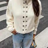 Mirage Cardigan in White