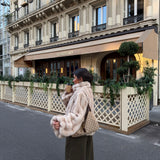 Coucou Fur Jacket in White - Shipping/Envio from 10/11 to 17/11