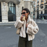 Coucou Fur Jacket in White - Shipping/Envio from 10/11 to 17/11
