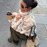 Coucou Fur Jacket in White - Shipping/Envio from 10/11 to 17/11