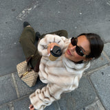 Coucou Fur Jacket in White - Shipping/Envio from 10/11 to 17/11