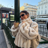 Coucou Fur Jacket in White - Shipping/Envio from 10/11 to 17/11